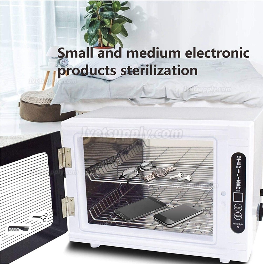 10L UV + Ozone Sterilizer Disinfection Cabinet for Home Medical Veterinary 110V/220V